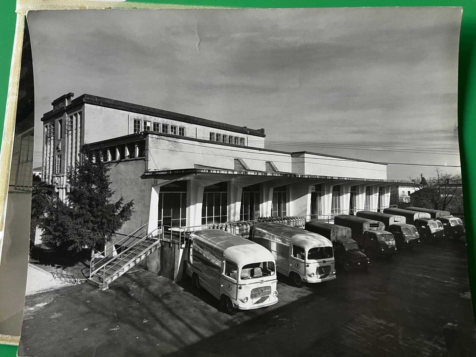Vicenza, ex centrale del latte: una foto storica